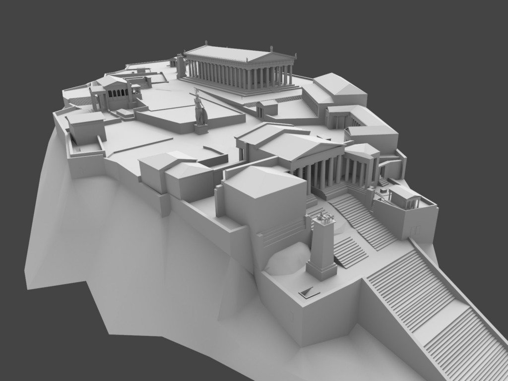 Acropolis of Athens 165AD preview image 1